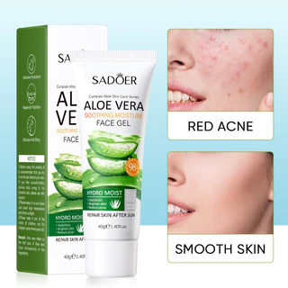 CODE Aloe Vera làm dịu gel dưỡng ẩm bù nước dưỡng ẩm dưỡng ẩm tinh tế chăm sóc da mặt