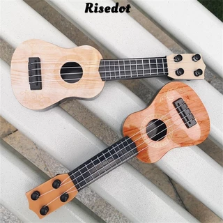 Risedot Mô Phỏng Đàn Guitar Trẻ Em Trẻ Em Người Mới Bắt Đầu Đồ Chơi Âm Nhạc Giáo Dục Sớm Nhạc Cụ