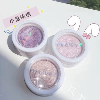 Jaded Eye Shadow Monochrome Highlight Brighten Bền Tiện lợi Lâu dài Thiên nhiên Không dễ phai màu Pearlescent Highlighter