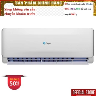 <Rẻ> Điều hòa Casper 1 chiều 9000BTU  (Bảo hành 36 tháng)