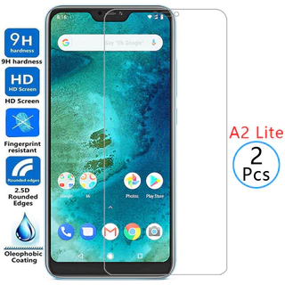 Kính cường lực cho xiaomi mi a2 lite bảo vệ màn hình kính bảo vệ trên a2lite a 2 2a phim ánh sáng xiomi xaomi ksiomi xiaome my