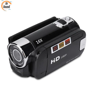 【 Is 】 Camera Kỹ Thuật Số Camera Zoom 16X 1080P Full HD 16MP Camera Kỹ Thuật Số Cam Màn Hình Xoay 270 Độ Cho Nhiếp Ảnh Gia