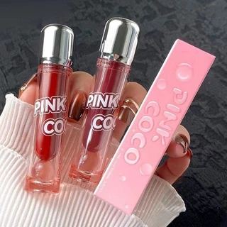 Hồng COCO Tint Matte Lip Gloss Nuôi dưỡng thiên nhiên Chống nước Không dễ phai Son môi dưỡng ẩm