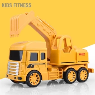 Kids Fitness Trẻ em Xây dựng Máy xúc Mô hình Cánh tay bằng kính thiên văn Kích thích thu nhỏ Kỹ thuật thực tế Xe tải đào