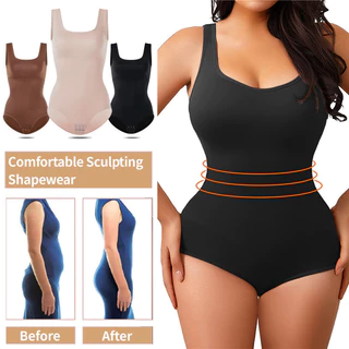 Áo Gen Bodysuit Định Hình Toàn Thân - Điêu Khắc Body Siết Eo Gom Gọn Mỡ Thừa - Chính Hãng Shapewear