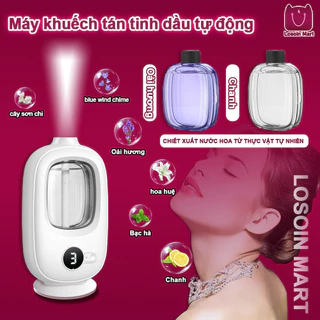 Máy xông tinh dầu V01 pro tự động 6 chế độ xông hương thơm nhẹ dịu