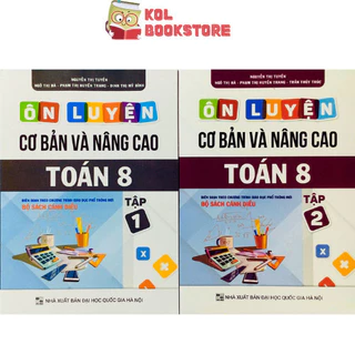 Sách - Ôn luyện cơ bản và nâng cao Toán 8 (Cánh diều)