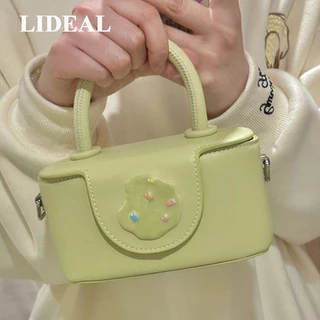 LIDEAL túi xách nữ túi đeo chéo 2023NEW Quyến rũ Popular Cute Phối hợp với nhiều trang phục GDJ2430NYD 13Z240325