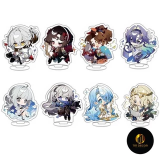 (3CM) MÔ HÌNH Standee REVERSE: 1999 ver MẮT SAO in hình game tượng mica acrylic anime chibi trong xinh xắn