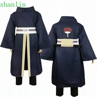 Shanlin NARUTO Trang Phục Hóa Trang Hoạt Hình Akatsuki Ninja Áo Gió Quần Halloween Chống Đỡ