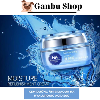 Kem Dưỡng Ẩm Bioaqua HA 50g Làm Mềm Và Mát Da, Cấp Ẩm Hyaluronic Acid Cream