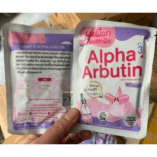 Viên Bột Kích Trắng ALPHA ARBUTIN HYA GLUTA 10 viên/gói - Thái Lan nl