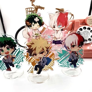 Mô hình Standee My Hero Academia Deku Might Shigaraki Tomura Bakugo Shoto 16 Phụ kiện trang trí để bàn góc học tập