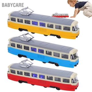 Babycare 1:90 Kid Kéo Lại Xe Đồ Chơi Trẻ Em Hợp Kim Mô Phỏng Hình Ô Tô Trang Trí Có Âm Thanh Ánh Sáng