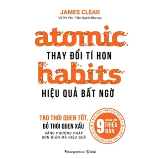 Sách Atomic Habits: Thay Đổi Tí Hon Hiệu Quả Bất Ngờ  - The Power of Habit: Sức Mạnh Của Thói Quen Lẻ/Combo