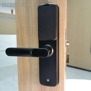 SecretLock Khóa Vân Tay Thông Minh Quẹt Thẻ Chìa Mật Khẩu Điện Tử Cho Cửa Gỗ