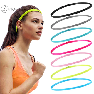 Luimo 1 Băng Đô Co Giãn Chống Trơn Trượt Thể Thao Ngoài Trời Tập Thể Dục Tập Yoga Hair Band Bóng Đá Chạy Mồ Hôi Dành Cho Nữ * Bán Chạy