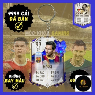 [BST] Móc Khóa Cầu Thủ Mùa - ICON TOTY_móc khoá mica in 2 mặt