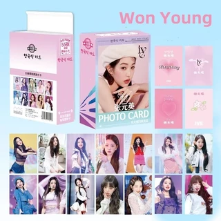 50-119pcs IVE Hologram Laser Lomo Cards 2024 Season's Greetings I'VE MINE Photocards WONYOUNG YUJIN LIZ LEESEO REI GAEUL Kpop Holographic Postcards Ready Stock SX