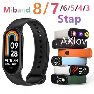 Dây Đeo Thể Thao Silicon Cho xiaomi Mi Band 8 7 6 5 NFC Vòng Tay Phụ Kiện Thay Thế Vòng Tay Cho Mi Band 8 Watchband