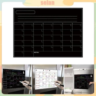 Selan Lịch từ tính Bảng trắng Kế hoạch hàng tuần Bảng lịch hàng tháng Tủ lạnh
