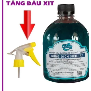 [Tặng vòi xịt ] DUNG DỊCH OCEAN TẨY RỬA ĐẦU BÒ LỐC MÁY KHÔNG CHẠM SIÊU MẠNH SUPER CLEAN