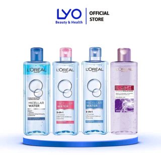 Nước tẩy trang Loreal L'Oreal Paris 3 in 1 Micellar Water sạch sâu 400ml