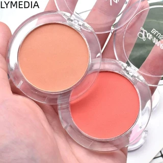 LYMEDIA má hồng đơn sắc, má hồng tự nhiên mờ Hàn Quốc, sắc tố khoáng mặt Peach Orange Contour Shadow Cheek Blusher Mỹ phẩm