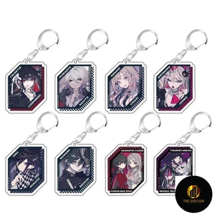 Móc khoá Danganronpa: Trigger Happ Anime KeyChain Naegi Makoto Anime Manga Nhật Bản Phụ Kiện Trang Trí Túi xách Balo