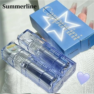 Sweety Matte Blue Mirror Lip Stain Summer Water Shine Glass Lip Dưỡng ẩm Watery Lipgloss cho học sinh