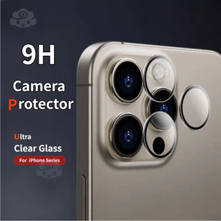 【9D HD】Kính cường lực bảo vệ camera sau chuyên dụng cho iPhone 15 14 13 12 11 Pro Max 12 13 Mini 14 15 Plus 6 6s 7 8 Plus SE X XR Xs Max