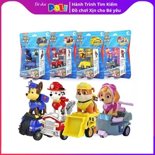 Đồ Chơi Xe Hơi Paw Patrol - Chó Cứu Hộ (Chase, Marshall, Rubble, Skye)