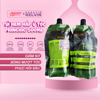 Hấp Ủ Tóc Phục Hồi Chuyên Sâu Princhic 500ml Cho tóc hư tổn [Nhập Ý]