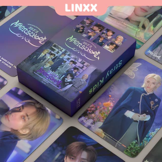 Linxx 55 Chiếc Stray Kids Magic School Holographic Laser Card Kpop Photocards Bưu Thiếp Series