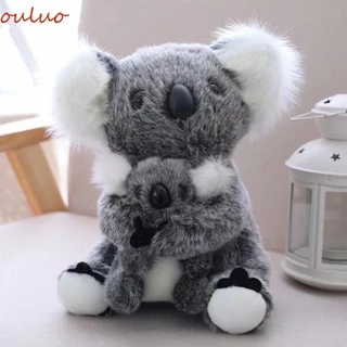 Ouluo Koala Đồ Chơi Sang Trọng Mẹ Dễ Thương Bé Trẻ Em Mô Phỏng Chất Lượng Cao Gấu Koala Quà Tặng Sinh Nhật Sang Trọng Thủ Công Đồ Chơi Búp Bê Kèm Búp Bê Đồ Chơi Cha Mẹ-Con