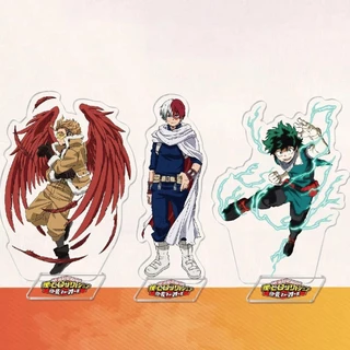 Mô hình Standee My Hero Academia Deku Might Shigaraki Tomura Bakugo Shoto 13 Phụ kiện trang trí để bàn góc học tập