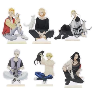 Mô hình Standee Tokyo Revengers Draken Sano Shiba Chifuyu Nahoya Takashi Shuji 37 Phụ kiện trang trí để bàn góc học tập