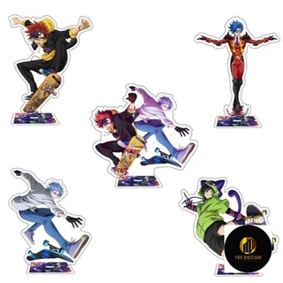 Mô hình Standee Anime SK8 The Infinity Acrylic Reki Kyan Langa Hasegawa Miya dhs Phụ kiện trang trí để bàn góc học tập