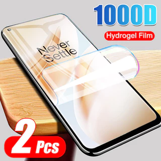 Oneplus Ace2 Ace2Pro Ace2V Ace3 Ace3V 2 Chiếc 1000D HD Trong Suốt Hydrogel Mềm Cho OnePlus Ace 2 Pro 3V 3 2V Chống Ánh Sáng Xanh Chống Gián Điệp Bảo Vệ Màn Hình Riêng Tư Mờ Phim Mềm Mờ