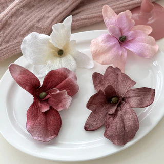 Phụ Kiện Tóc Kẹp Tóc Hoa Kẹp Tóc Mini Phalaenopsis Thời Trang Mới