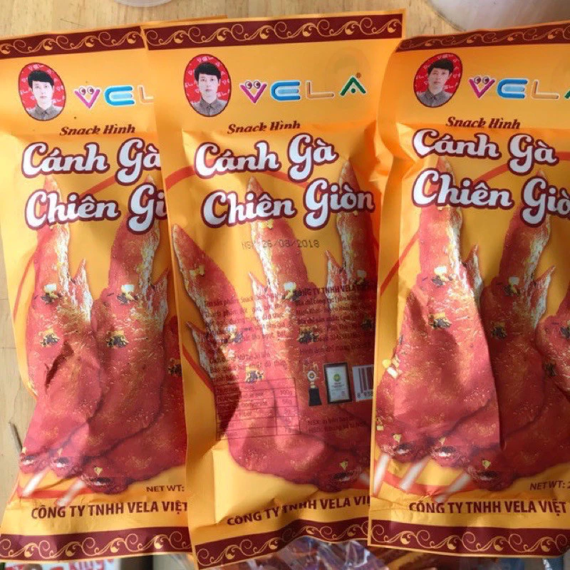 Snack Cánh Gà Chiên Giòn Ăn Vặt Tuổi Thơ MinDay Healthy