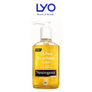 Sữa Rửa Mặt Neutrogena Oil-Free Acne Wash 175ml dành cho da dầu mụn