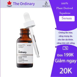 [SKINFIELD] Serum The Ordinary 100% Plant-Derived Squalane-Tinh Chất Dưỡng Ẩm 30ml