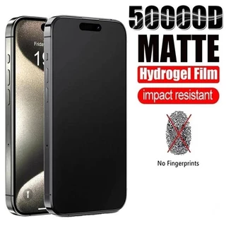 Iphone13 13Pro 13ProMax 13Mini 2 Chiếc 100D Matte Frosted Soft Hydrogel Film Cho iPhone 13 Pro Max Mini Chống Gián Điệp Bảo Vệ Màn Hình Điện Thoại Chống Ánh Sáng Xanh Phim Mềm Không Kính