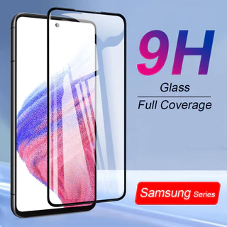 Kính cường lực bảo hiểm toàn diện cho Samsung Galaxy S24 S23 S22 S21 Plus Ultra Bảo vệ màn hình điện thoại