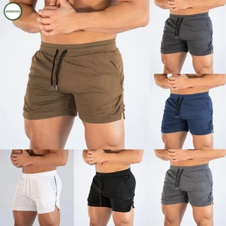 New Coming~Men Sports Shorts Quick Dry Cloth Short Pants Workout Fitness Bodybuilding#Home Essentialses