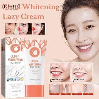 Kem Lười Dưỡng Trắng Da Mặt Body Dưỡng Ẩm Sáng Da 7 Ngày Xóa Tàn Nhang 30g JULYSTAR