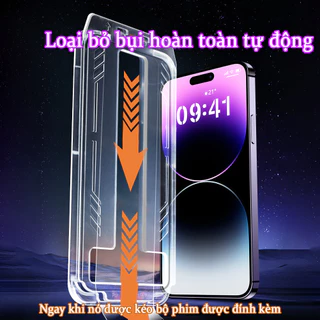 Kính Chống nhìn trộm iPhone x xs max xr 11 12 13 14 15 PLUS pro max không bụi one click cài đặt Bảo Vệ Màn Hình HD Siêu