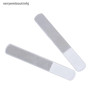 Hj Nail File Tool Nano Glass Buffer Đánh bóng mài Nail Art Thiết bị làm móng tay n