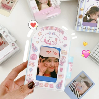 Ins 32 Khe Cắm Album Ảnh Có Khóa 3 Inch Thần Tượng Photocard Bộ Sưu Tập Sách Thời Trang Hàn Quốc Bao Lomo Đựng Thẻ Người Tổ Chức Lưu Trữ